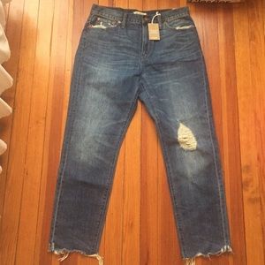 Madewell Perfect Summer Jeans — NWT!!!